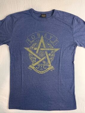 Men’s Obey Short-Sleeve Graphic Tee Size Medium